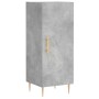 Aparador de madera contrachapada gris hormigón 34,5x34x90 cm de vidaXL, Aparadores - Ref: Foro24-828528, Precio: 38,08 €, Des...