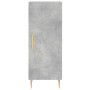 Aparador de madera contrachapada gris hormigón 34,5x34x90 cm de vidaXL, Aparadores - Ref: Foro24-828528, Precio: 38,08 €, Des...