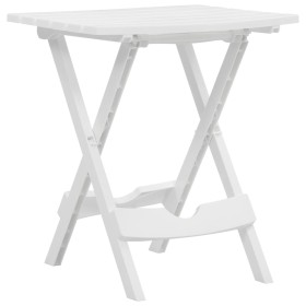 Mesa de jardín plegable blanco 45,5x38,5x50 cm en Mesas de jardín | Comprar online en Foru.es