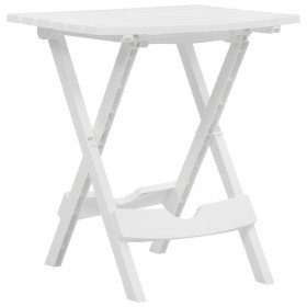 Mesa de jardín plegable blanco 45,5x38,5x50 cm en Mesas de jardín | Comprar online en Foru.es
