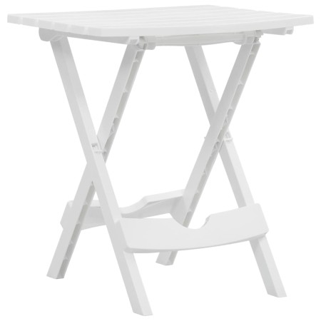 Mesa de jardín plegable blanco 45,5x38,5x50 cm en Mesas de jardín | Comprar online en Foru.es