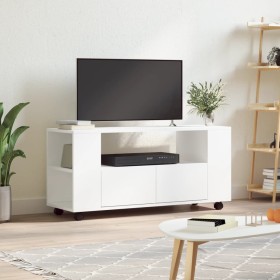 Mueble para TV madera de ingeniería blanco 102x34,5x43 cm de vidaXL, Muebles TV - Ref: Foro24-833742, Precio: 93,68 €, Descue...