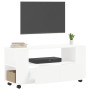 Mueble para TV madera de ingeniería blanco 102x34,5x43 cm de vidaXL, Muebles TV - Ref: Foro24-833742, Precio: 93,68 €, Descue...