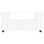Mueble para TV madera de ingeniería blanco 102x34,5x43 cm de vidaXL, Muebles TV - Ref: Foro24-833742, Precio: 93,68 €, Descue...