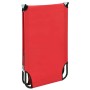 Tumbona plegable acero roja en Tumbonas | Comprar online en Foru.es