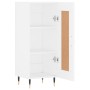 Aparador madera de ingeniería blanco 34,5x34x90 cm de vidaXL, Aparadores - Ref: Foro24-830420, Precio: 58,89 €, Descuento: %