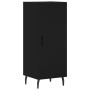 Aparador de madera contrachapada negro 34,5x34x90 cm de vidaXL, Aparadores - Ref: Foro24-828557, Precio: 78,44 €, Descuento: %