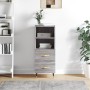 Aparador madera de ingeniería gris Sonoma 34,5x34x90 cm de vidaXL, Aparadores - Ref: Foro24-828650, Precio: 53,00 €, Descuent...