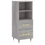 Aparador madera de ingeniería gris Sonoma 34,5x34x90 cm de vidaXL, Aparadores - Ref: Foro24-828650, Precio: 52,48 €, Descuent...