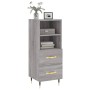 Aparador madera de ingeniería gris Sonoma 34,5x34x90 cm de vidaXL, Aparadores - Ref: Foro24-828650, Precio: 53,00 €, Descuent...