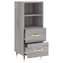 Aparador madera de ingeniería gris Sonoma 34,5x34x90 cm de vidaXL, Aparadores - Ref: Foro24-828650, Precio: 53,00 €, Descuent...