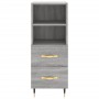Aparador madera de ingeniería gris Sonoma 34,5x34x90 cm de vidaXL, Aparadores - Ref: Foro24-828650, Precio: 53,00 €, Descuent...
