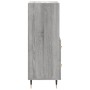 Aparador madera de ingeniería gris Sonoma 34,5x34x90 cm de vidaXL, Aparadores - Ref: Foro24-828650, Precio: 53,00 €, Descuent...