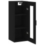 Armario de pared negro 34,5x34x90 cm de vidaXL, Aparadores - Ref: Foro24-828909, Precio: 52,39 €, Descuento: %
