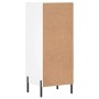 Aparador madera de ingeniería blanco 34,5x34x90 cm de vidaXL, Aparadores - Ref: Foro24-828548, Precio: 65,30 €, Descuento: %
