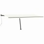 Toldo de pie automático color crema 600x300 cm en Toldos | Comprar online en Foru.es