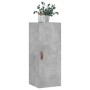 Armario de pared gris hormigón 34,5x34x90 cm de vidaXL, Aparadores - Ref: Foro24-828832, Precio: 46,95 €, Descuento: %