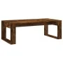 Smoked oak engineered wood coffee table 102x50x35 cm by vidaXL, Coffee table - Ref: Foro24-823363, Price: 52,42 €, Discount: %