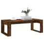 Smoked oak engineered wood coffee table 102x50x35 cm by vidaXL, Coffee table - Ref: Foro24-823363, Price: 52,42 €, Discount: %