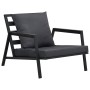 Set muebles de jardín con cojines 4 pzas aluminio gris oscuro en Conjuntos de jardín | Comprar online en Foru.es