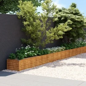Jardinera acero corten 960x50x36 cm de vidaXL, Maceteros y jardineras - Ref: Foro24-151982, Precio: 129,75 €, Descuento: %