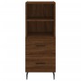 Aparador madera de ingeniería marrón roble 34,5x34x90 cm de vidaXL, Aparadores - Ref: Foro24-828691, Precio: 57,32 €, Descuen...