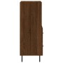 Aparador madera de ingeniería marrón roble 34,5x34x90 cm de vidaXL, Aparadores - Ref: Foro24-828691, Precio: 57,32 €, Descuen...