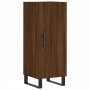 Aparador madera de ingeniería marrón roble 34,5x34x90 cm de vidaXL, Aparadores - Ref: Foro24-828571, Precio: 80,38 €, Descuen...
