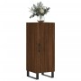 Aparador madera de ingeniería marrón roble 34,5x34x90 cm de vidaXL, Aparadores - Ref: Foro24-828571, Precio: 80,38 €, Descuen...