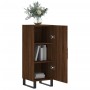 Aparador madera de ingeniería marrón roble 34,5x34x90 cm de vidaXL, Aparadores - Ref: Foro24-828571, Precio: 80,38 €, Descuen...
