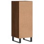 Aparador madera de ingeniería marrón roble 34,5x34x90 cm de vidaXL, Aparadores - Ref: Foro24-828571, Precio: 80,38 €, Descuen...