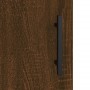 Aparador madera de ingeniería marrón roble 34,5x34x90 cm de vidaXL, Aparadores - Ref: Foro24-828571, Precio: 80,38 €, Descuen...