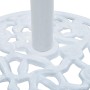 Base de sombrilla de hierro fundido blanco 12 kg 48 cm en Bases para sombrillas | Comprar online en Foru.es