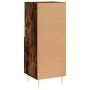 Aparador madera de ingeniería roble ahumado 34,5x34x90 cm de vidaXL, Aparadores - Ref: Foro24-828657, Precio: 51,81 €, Descue...