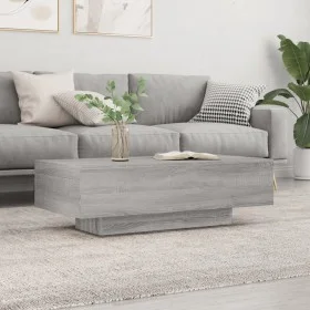 Mesa de centro madera de ingeniería gris Sonoma 100x49,5x31 cm de vidaXL, Mesas de centro - Ref: Foro24-833894, Precio: 60,81...