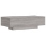 Mesa de centro madera de ingeniería gris Sonoma 100x49,5x31 cm de vidaXL, Mesas de centro - Ref: Foro24-833894, Precio: 61,70...