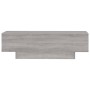 Mesa de centro madera de ingeniería gris Sonoma 100x49,5x31 cm de vidaXL, Mesas de centro - Ref: Foro24-833894, Precio: 61,70...