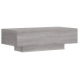 Mesa de centro madera de ingeniería gris Sonoma 100x49,5x31 cm de vidaXL, Mesas de centro - Ref: Foro24-833894, Precio: 61,70...