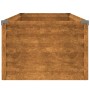 Jardinera acero corten 100x50x36 cm de vidaXL, Maceteros y jardineras - Ref: Foro24-151975, Precio: 39,11 €, Descuento: %