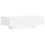 Mesa de centro madera de ingeniería blanco 100x49,5x31 cm de vidaXL, Mesas de centro - Ref: Foro24-833889, Precio: 78,44 €, D...