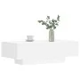 Mesa de centro madera de ingeniería blanco 100x49,5x31 cm de vidaXL, Mesas de centro - Ref: Foro24-833889, Precio: 78,44 €, D...