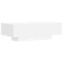 Mesa de centro madera de ingeniería blanco 100x49,5x31 cm de vidaXL, Mesas de centro - Ref: Foro24-833889, Precio: 78,44 €, D...