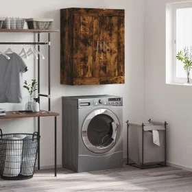 Armario de pared madera ingeniería roble ahumado 69,5x34x90 cm de vidaXL, Aparadores - Ref: Foro24-830393, Precio: 71,52 €, D...