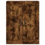 Armario de pared madera ingeniería roble ahumado 69,5x34x90 cm de vidaXL, Aparadores - Ref: Foro24-830393, Precio: 72,56 €, D...