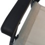 Sillas plegables de jardín 2 unidades textilene gris taupe en Sillas de jardín | Comprar online en Foru.es