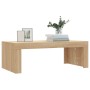 Mesa de centro madera de ingeniería roble Sonoma 102x50x36 cm de vidaXL, Mesas de centro - Ref: Foro24-823369, Precio: 42,17 ...