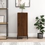 Aparador madera de ingeniería marrón roble 34,5x34x90 cm de vidaXL, Aparadores - Ref: Foro24-828555, Precio: 67,14 €, Descuen...