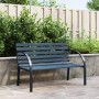Banco de jardín madera gris 120 cm en Bancos de jardín | Comprar online en Foru.es