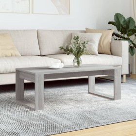Mesa de centro madera de ingeniería gris Sonoma 102x50x35 cm de vidaXL, Mesas de centro - Ref: Foro24-823364, Precio: 48,59 €...