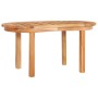 Mesa de centro de madera maciza de teca 90x50x45 cm en Mesas de centro | Comprar online en Foru.es